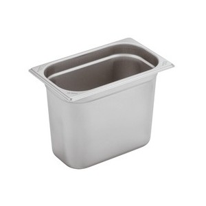 VASCA GN INOX 1/4 cm26,5x16x20h  - 3085020 | Novalberghiera