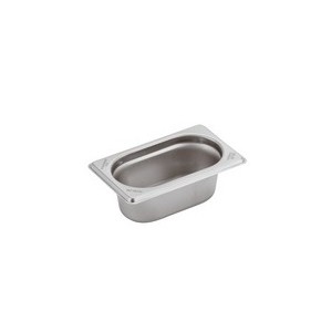VASCA GN INOX 1/9 cm17,6x11x6,5h  - 3086106 | Novalberghiera