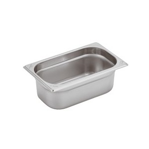 VASCA GN INOX 1/4 cm26,5x16x10h  - 3085010 | Novalberghiera