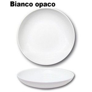 MATT WHITE PIATTO FONDO cm 22
