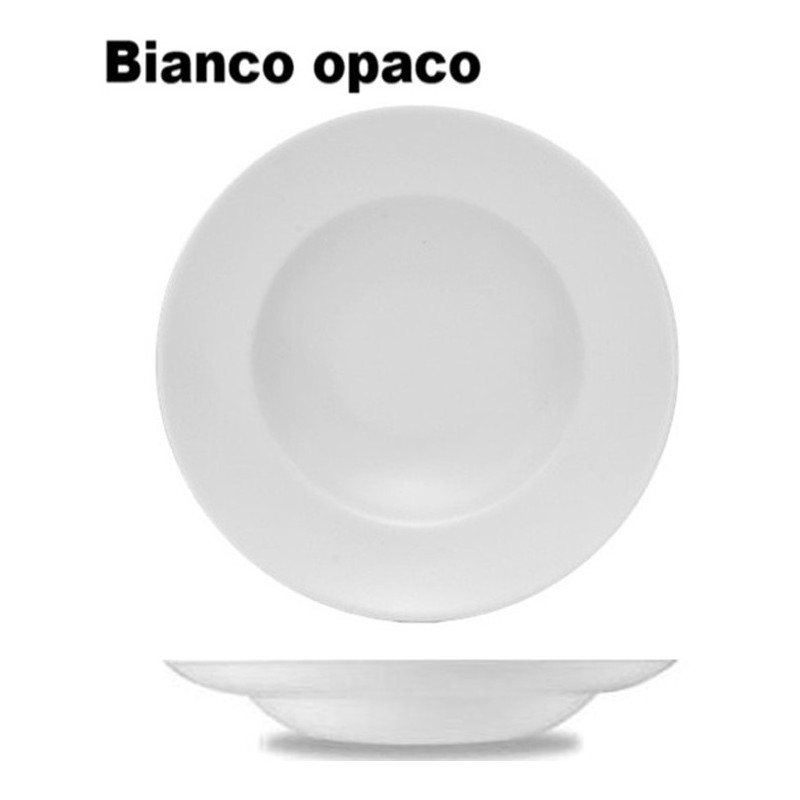 MATT WHITE PASTA BOWL cm 26,5