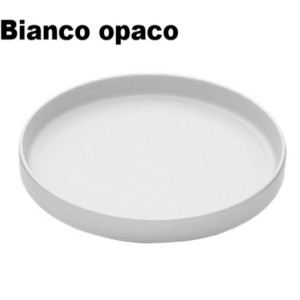 MATT WHITE PIATTO BORDINO cm 28