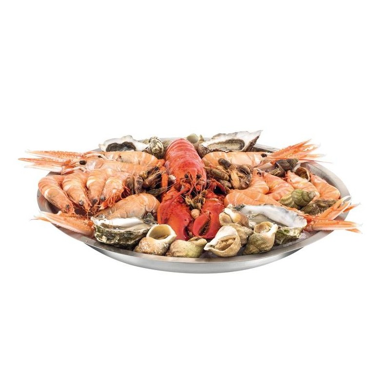 PIATTO FRUTTI MARE ALL cm 32  - 1958132 | Novalberghiera