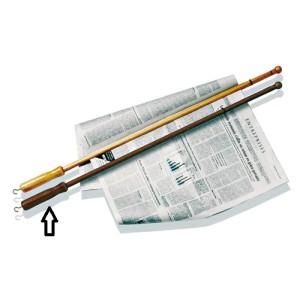 PORTAGIORNALE LEGNO scuro  - 3823001 | Novalberghiera
