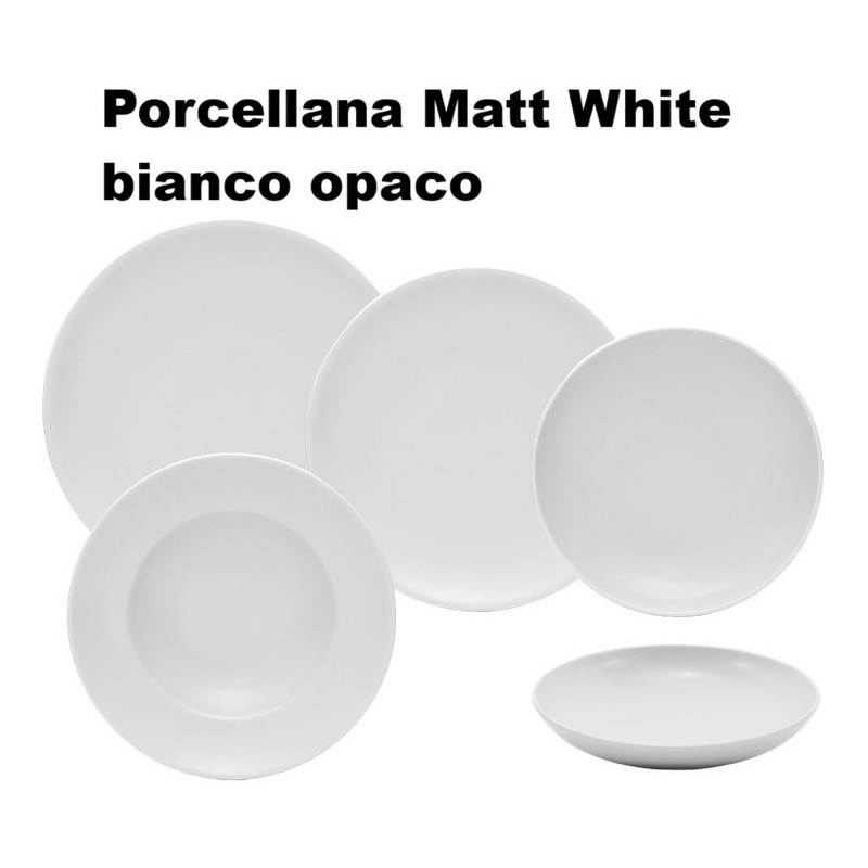 MATT WHITE SERIE TAVOLA