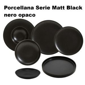 MATT NERO SERIE TAVOLA