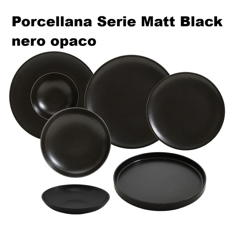 MATT NERO SERIE TAVOLA