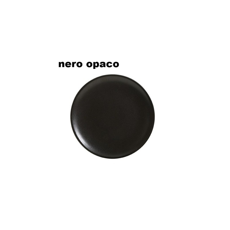 MATT NERO PIATTO FRUTTA cm 21