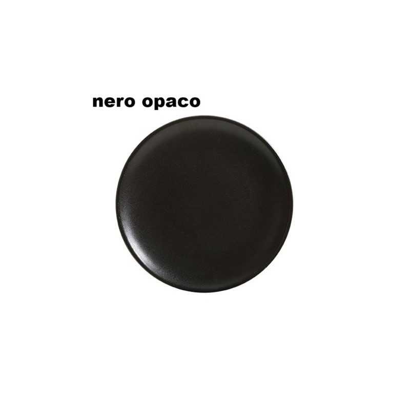 MATT NERO PIATTO PIANO cm 26