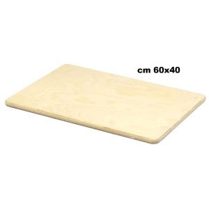 TAGLIERE PIZZA LEGNO cm 60x40