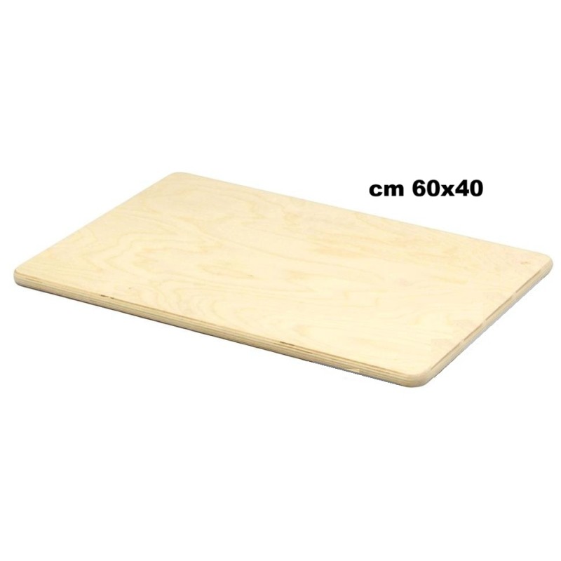 TAGLIERE PIZZA LEGNO cm 60x40