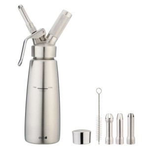 SIFONE PANNA INOX Lt. 05 -Kut  - 1335050 | Novalberghiera