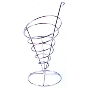 CESTINO CONICO INOX 12x18h  - 1420000 | Novalberghiera