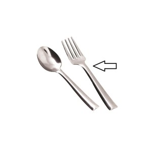 N.100 FORCHETTINE FINGER INOX  - 1006000 | Novalberghiera