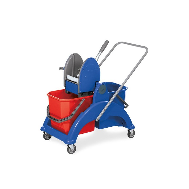 CARRELLO 2 SECCHI LT.15+15  - 2488011 | Novalberghiera