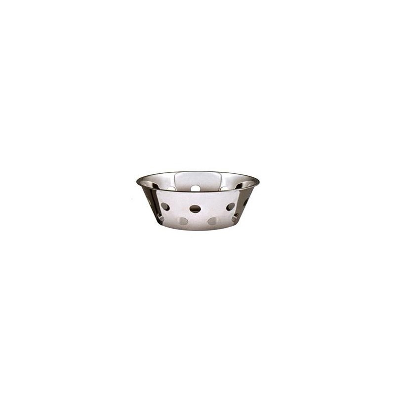 CESTO PANE INOX FORATO cm20x6  - 4473021 | Novalberghiera