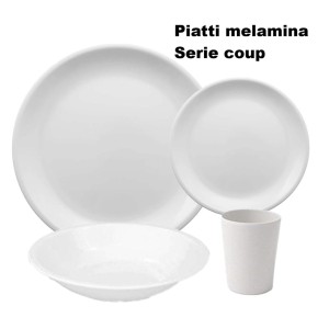 SERIE PIATTI MELAMINA COUP