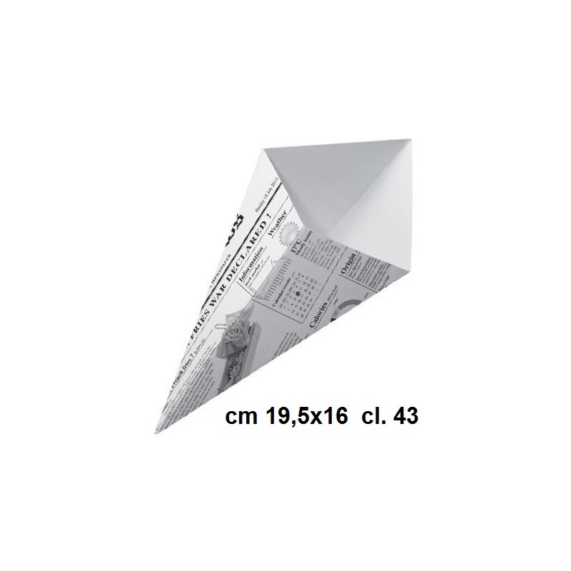 N.125 CONO STAMPA 430 ml.  - 1395013 | Novalberghiera