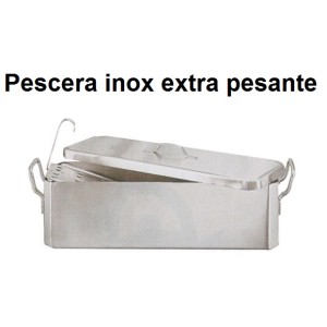 PESCERA INOX C/COP+GR.cm100  - 1938999 | Novalberghiera