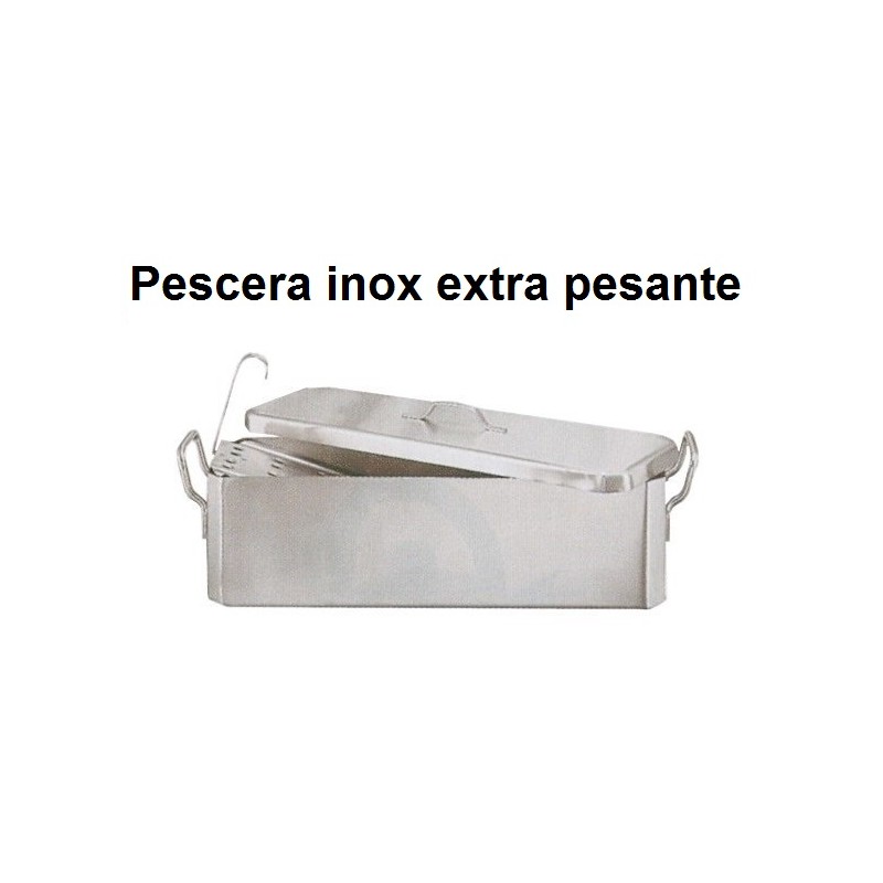 PESCERA INOX C/COP+GR.cm100  - 1938999 | Novalberghiera