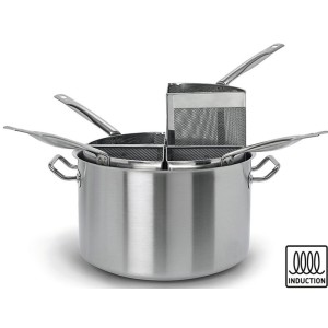 CASS.INOX +4 SPICCHI cm 40  - 1940140 | Novalberghiera