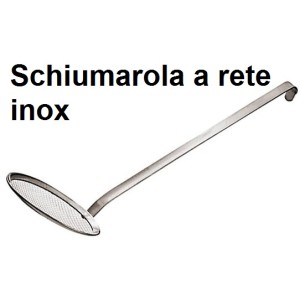SCHIUMAROLE A RETE INOX  - 1989999 | Novalberghiera