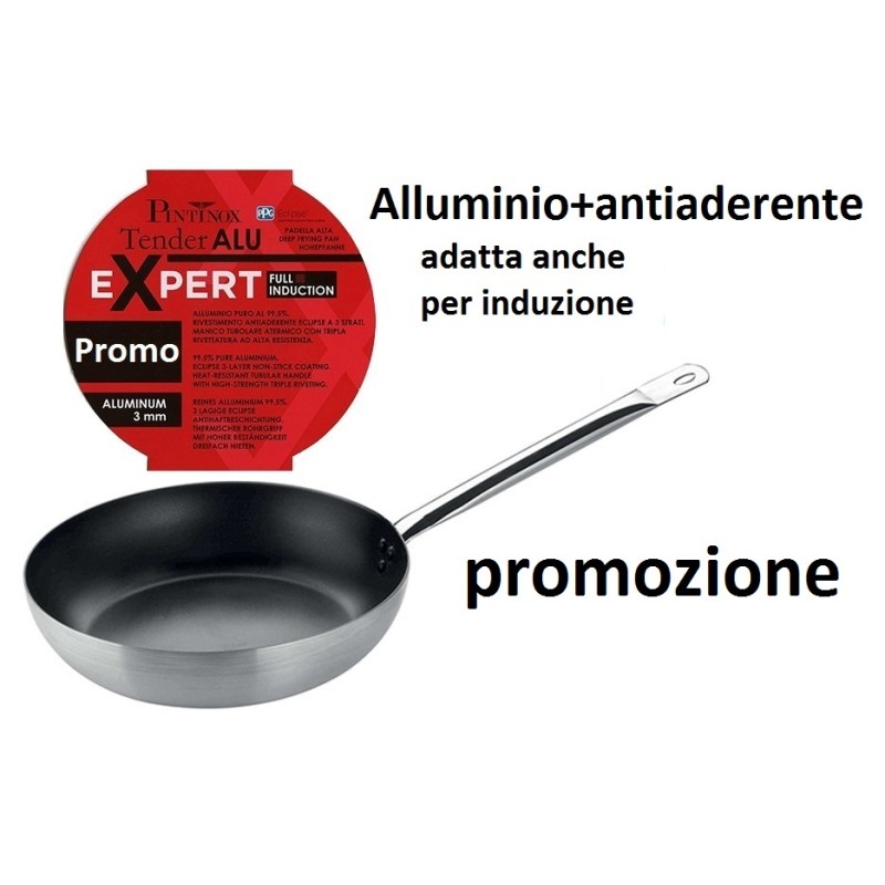 PADELLE ALLUMINIO+ANTIAD.INDUZ.  - 254999 | Novalberghiera