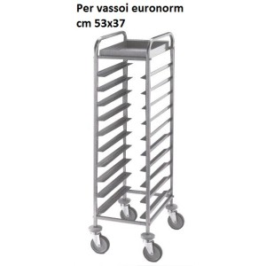 CARRELLO 12 VASSOI EN 50x60