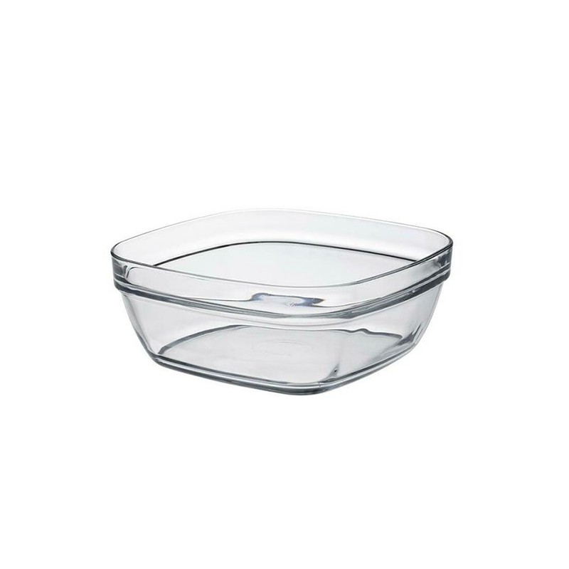 COPPA QUADRA VETRO cm 17x17  - 2571017 | Novalberghiera