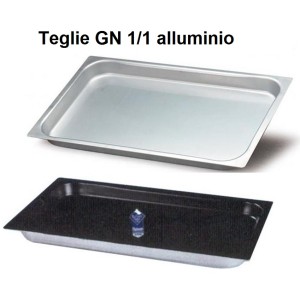 TEGLIA ALLUMINIO GN 1/1  - 2784999 | Novalberghiera