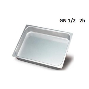 TEGLIA ALLUMINIO GN 1/2x2h  - 2784012 | Novalberghiera
