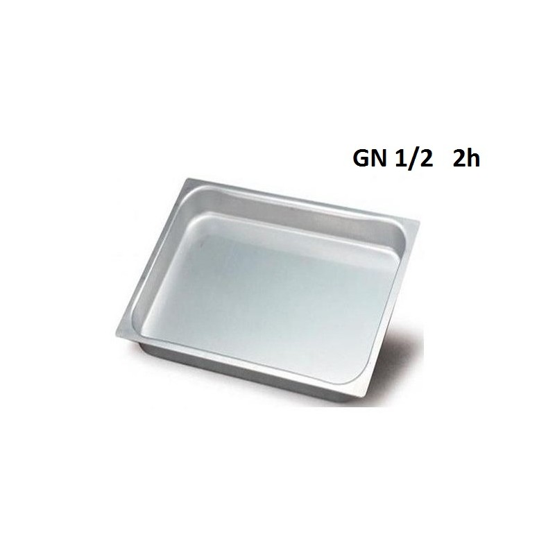 TEGLIA ALLUMINIO GN 1/2x2h  - 2784012 | Novalberghiera