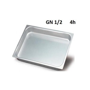 TEGLIA ALLUMINIO GN 1/2x4h  - 2784014 | Novalberghiera