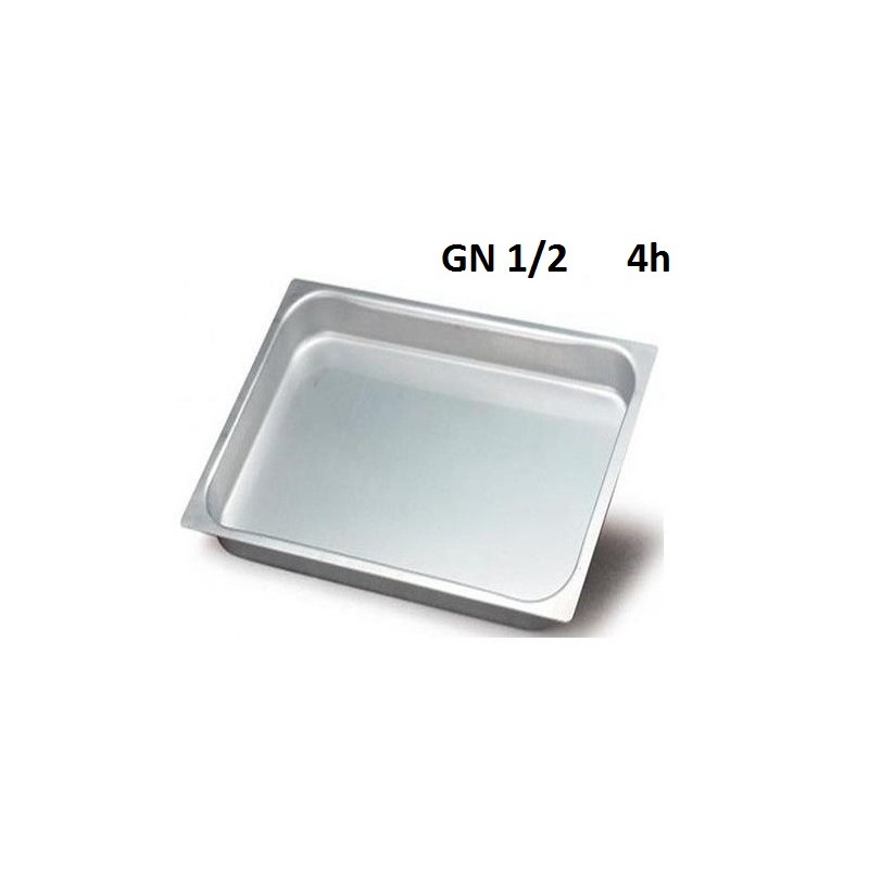 TEGLIA ALLUMINIO GN 1/2x4h  - 2784014 | Novalberghiera