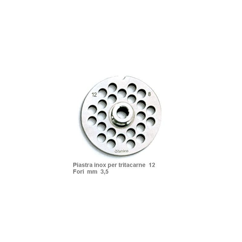 PIASTRA INOX x TRITAC. 12x3,5  - 2983035 | Novalberghiera