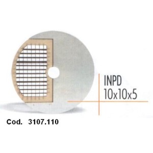 DISCO CUBETTI mm 10x10x5 -INPD  - 3107110 | Novalberghiera