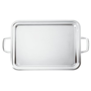 VASSOIO INOX RETT. C/M cm 50x38  - 3233050 | Novalberghiera