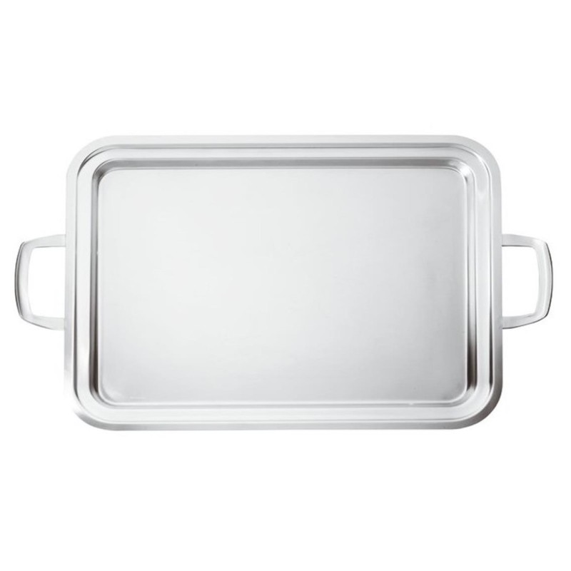 VASSOIO INOX RETT. C/M cm 65x50  - 3233065 | Novalberghiera