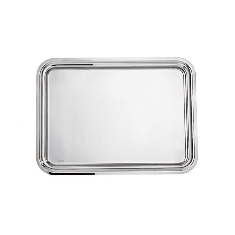 VASSOIO RETT.INOX cm 35x30  - 3234035 | Novalberghiera