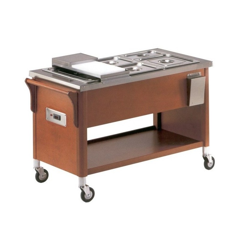 CARRELLO BOLLITI 3 VASCHE 1/1GN  - 3462050 | Novalberghiera