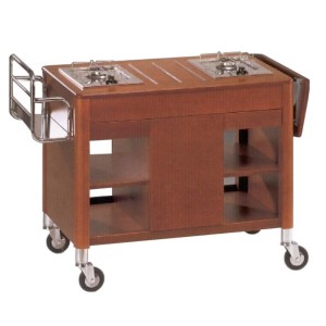 CARRELLO FLAMBE' 2F.cm115x55  - 3462061 | Novalberghiera
