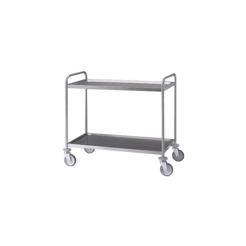 CARR.INOX 2P Mli 109x59x96h  - 3486102 | Novalberghiera