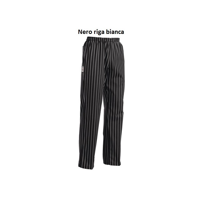 PANT.CUOCO nero/bianco  - 3546999 | Novalberghiera