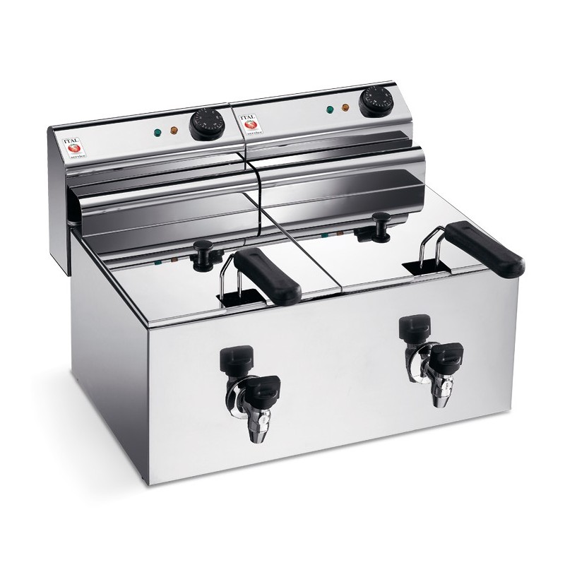 FRIGGITRICE ELET.Lt.8+8 C/R  - 3595089 | Novalberghiera