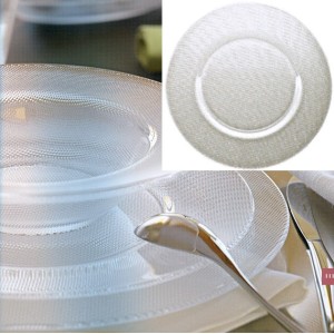 PIATTO VETRO RIFLESSO cm.28  - 3688128 | Novalberghiera