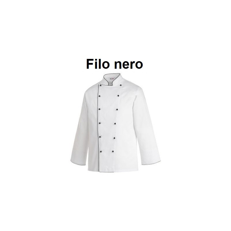 GIACCA CHEF FILO NERO  - 3998999 | Novalberghiera
