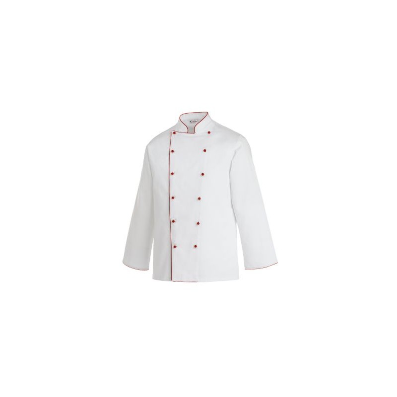 GIACCA CHEF XL RED PIPING  - 3999056 | Novalberghiera
