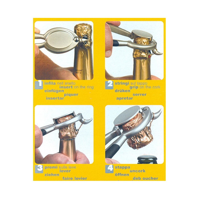 PINZA CHAMPAGNE MONOPOL  - 4210001 | Novalberghiera