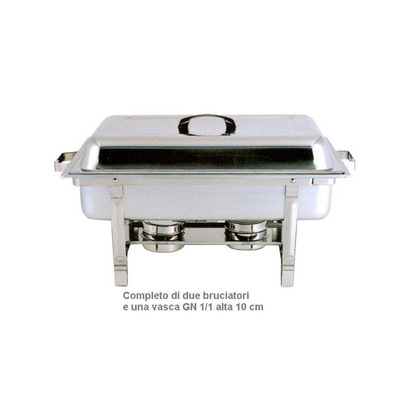 CHAFING DISH INOX 1/1  - 4332001 | Novalberghiera