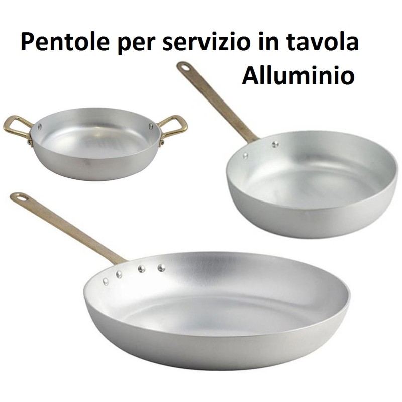 PENTOLE ALLUMINIO x SERIVZIO IN TAVOLA  - 4510999 | Novalberghiera